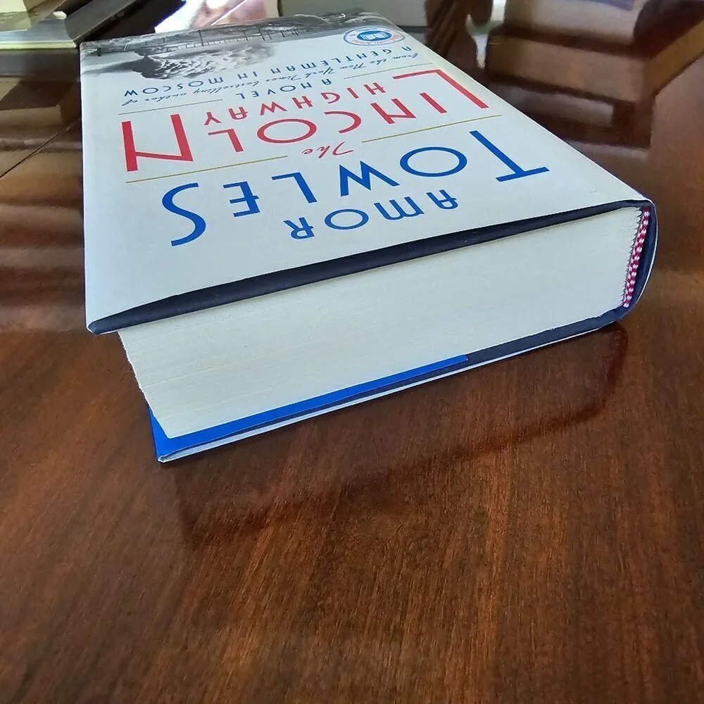 The Lincoln Highway By Amor Towles Hardcover Bestselling Novel 2021 Edition